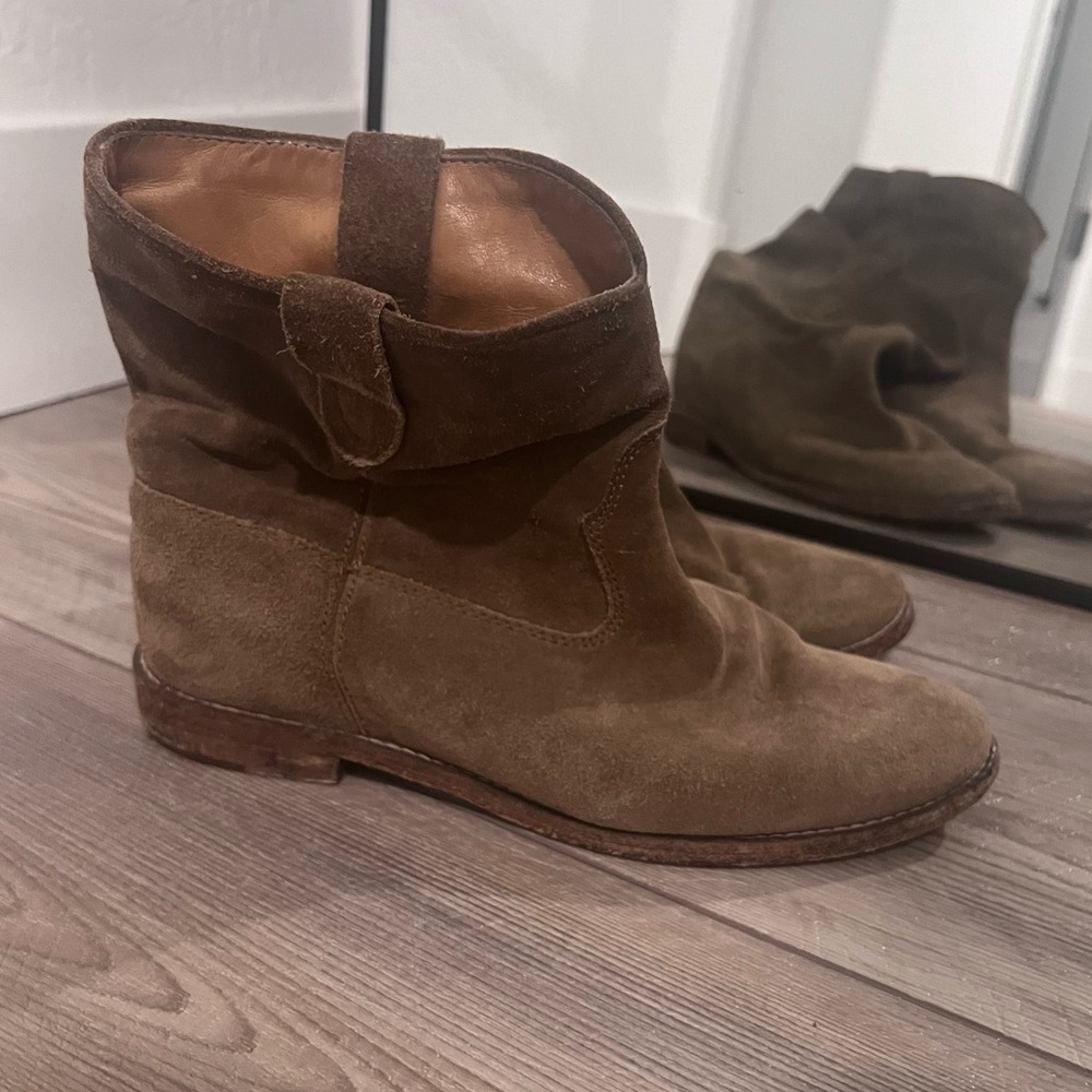 Isabel Marant Crisi Suede Ankle Boots EU 39 / US 9